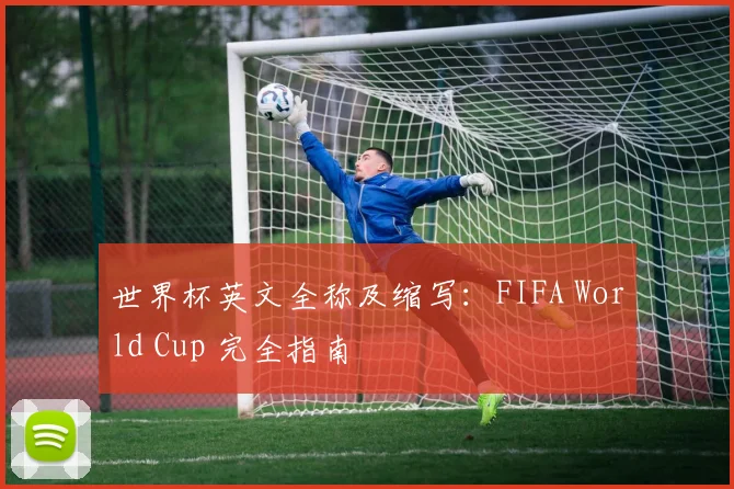 世界杯英文全称及缩写：FIFA World Cup 完全指南